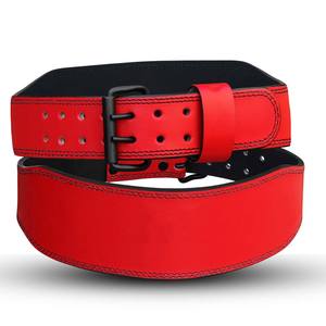 Cinturones de Levantamiento de Pesas de Cuero de Alta Resistencia para Hombre y Mujer, Cinturón de Powerlifting Ajustable con Palanca, Cinturón de Fitness para Gimnasio, Venta al Por Mayor 2026 - Product Image 3