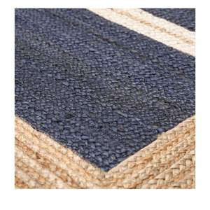 Natural Fiber Braided Jute Rug – Durable Eco Friendly <b>Carpet</b> for Living Room, Bedroom and Office Use - Product Image 6