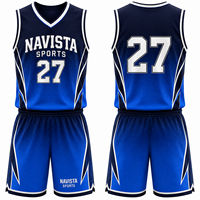 Service OEM à faible MOQ, uniforme de basketball 100 % polyester respirant et à séchage rapide, prix raisonnable, vente chaude, personnalisez votre propre logo