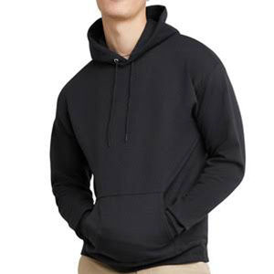 เสื้อฮู้ดดี้คลาสสิกสำหรับใส่ทุกวัน ดีไซน์ชายเสื้อแบบริบและแขนยาว - Product Image 2