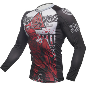 <b>Custom</b> Logo Rash Guard Gym <b>Compression</b> <b>Shirt</b> Premium Fitness Training Activewear Manufacturer - Product Image 6