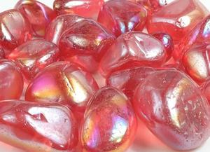 Pierre de guérison en Quartz Aura rouge, pierre de guérison, cristal Aqua - Product Image 2