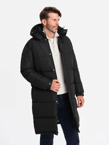 Wholesale Custom Winter <b>Long</b> Puffer <b>Jacket</b> with Zipper Closure Stand Collar <b>Waterproof</b> Seamless Custom Print Logo - Product Image 4
