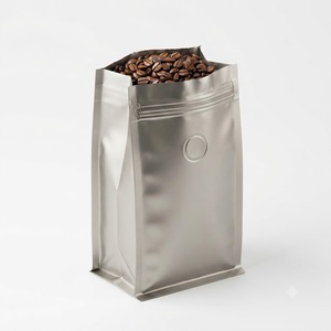 Bolsas de Café de Aluminio de Primera Calidad con Fondo Cuadrado, Cierre Superior con Cremallera y Capa Protectora para Máxima Frescura - Product Image 2