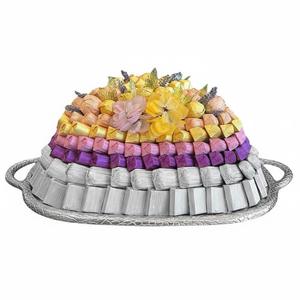 ถาดช็อกโกแลตดีไซน์คลาสสิกแบบคละรสชาติ ถาดช็อกโกแลตโลหะสีเงินสุดสร้างสรรค์ เหมาะสำหรับโอกาสพิเศษและงานต่างๆ สำหรับมอบเป็นของขวัญ - Product Image 6