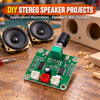 Module amplificateur stéréo sans fil XH-A158 PAM8403 BT 5.0 DC 5V avec contrôle du volume pour enceintes DIY – Vente en gros