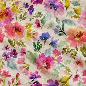 Tissu en mélange lin-coton certifié OKEO-TEX GOTS biologique, tissé uni, pour textiles de maison, rideaux et robes (vente en gros) - Product Image 1