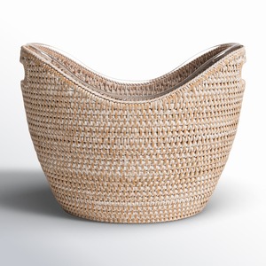 Glacière à bière et boissons, seau à glace en rotin, seau à champagne, seaux refroidisseurs pour boissons, essentiels pour bar à domicile - Product Image 2