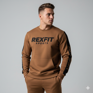 Sweat-shirts décontractés à manches longues pour hommes, design personnalisé, grande taille, pour la saison hivernale - Product Image 1