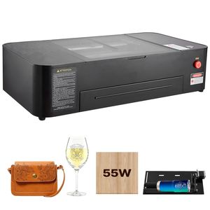 Máquina de Grabado Láser CO2 de Escritorio de 55W M2 con Cámara de 16MP, Bomba de Agua, Eje Rotatorio, Cortador de 20 x 12 Pulgadas, Sistema de Control Ruida - Product Image 1