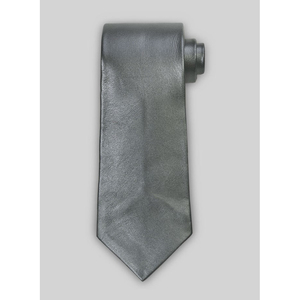 Cravate en cuir PU souple gaufré pour homme, coupe ajustée, design classique, multifonctionnelle, pour événements professionnels et formels, mariages à rayures ou à motifs floraux - Product Image 3