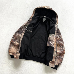 Sudadera con Capucha de Caza para Hombre, Diseño 2025, con Patrón Sólido Bordado, Tela de Forro Polar, Precio al por Mayor - Product Image 3