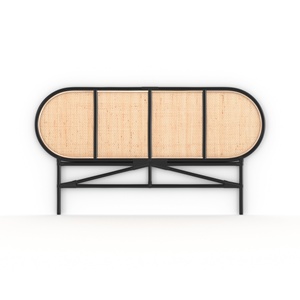 Cabecero decorativo de ratán hecho a mano para cama, cabeceros ecológicos a precio económico. - Product Image 4