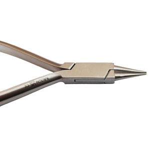 Alicate Redondo de Ortodoncia Dental para Doblar Alambres y Formar Lazos, Instrumento Dental de Acero Inoxidable de Precisión, Estilo Pico de Pájaro - Product Image 5