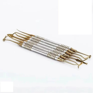 ชุดเครื่องมืออุดฟันแบบแมนนวลระดับพรีเมียม สำหรับการใส่อัมลาแมกและวัสดุคอมโพสิต ผลิตจากสแตนเลสสตีลที่ทนทาน ได้รับการรับรองมาตรฐาน CE - Product Image 5