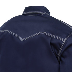 Cotton FR <b>Welding</b> <b>Shirts</b> Men Lightweight Flame Resistant NFPA Certified Breathable Waterproof Oil Repellent Custom Logo Custom - Product Image 6