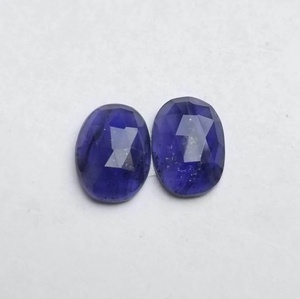 Iolita Natural de Calidad al por Mayor, Corte Ovalado, Piedras Preciosas Sueltas para Anillos, Collares y Abalorios, para la Fabricación de Joyas - Product Image 1