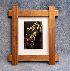 Natural Wood Photo <b>Frame</b> Desktop Picture Display Solid Timber Portrait <b>Frame</b> Home Office Table Decor Wooden Accessory Craft - Product Image 3