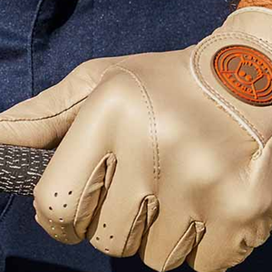Gant de golf en cuir renforcé, paume en tissu extensible respirant, pour activités sportives professionnelles en plein air, antidérapant, anti-humidité - Product Image 4