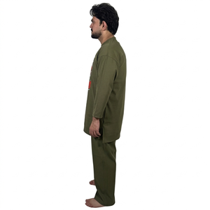 Conjunto deportivo informal de verano para hombre, conjunto de dos piezas de alta calidad, camiseta de algodón y pantalones para hombre. - Product Image 3