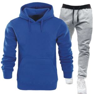 LATEST DESIGN PULLOVER <b>HOODIES</b> TRACKSUIT <b>RUNNING</b> GYM SPORTS JOGGING WEAR PATCHWORK TWO PIECE JOGGING SUIT SWEATSUIT TRACK SUIT - Product Image 5