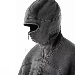 เสื้อสเวตเชิ้ตผู้ชายแบบสวมหัว ผ้าฝ้าย 100% แขนยาว ผ้าฟลีซ OEM สวมใส่สบาย มีจำหน่ายราคาส่ง - Product Image 3