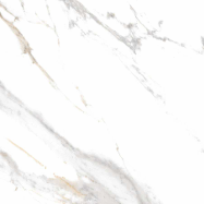 Carreaux effet marbre blanc Carara Pearl, poli brillant, format 600x600 mm, pour murs et sols - Product Image 5
