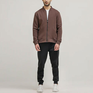 Custom Logo Printed Cotton Made Bomber <b>Jacket</b> Hot Selling Men Slim Fit <b>Canvas</b> Bomber <b>Jacket</b> with Stand Collar - Product Image 4