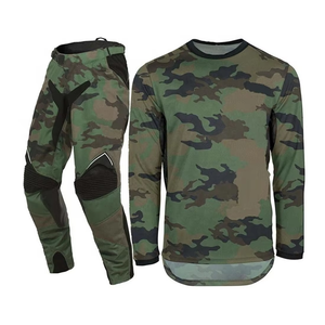 Combinaison de motocross d'été de qualité export, équipement de moto tout-terrain, fabricant pakistanais, légère, séchage rapide, polyester/nylon, personnalisable - Product Image 1