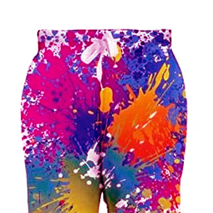 Pantalon de jogging décontracté coloré de qualité supérieure, respirant, séchage rapide, tendance, confortable, léger, en maille - Product Image 2