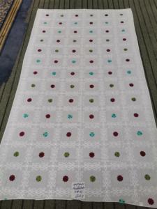 Hiyab de Algodón Voile para Mujeres Árabes Musulmanas, Bordado Floral Blanco, Suave, Ligero y Transpirable, para Uso Diario y Hajj - Product Image 2