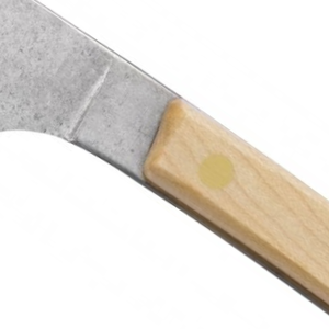 Couteaux à steak rustiques avec manche en bois clair à triple rivet et lame en acier dentelée pour la découpe de viande, la table à manger et la maison - Product Image 6