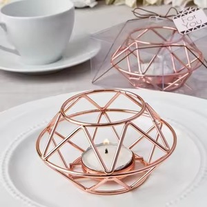 Decorative Metal Christmas <b>Tealight</b> Holder Holiday Candle <b>Lantern</b> for Festive Home Decoration - Product Image 5