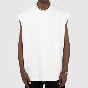 Camisetas sin Mangas para Hombre Five B, Oferta de Verano, 100% Algodón, Transpirables, Tejidas, Personalizables, Estilo Urbano, para Gimnasio y Fitness - Product Image 4