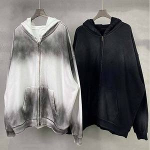 Customized <b>Design</b> Quick Dry 2025 Acid Wash Pullover Streetwear Men's Hoodies Basics 100% Cotton Men's Hoodies & Sweatshirts - Product Image 5