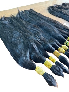 Bear Hair Offers Best Wholesale Prices Pure Vietnamese Virgin Human Hair Natural Straight <b>Bleached</b> Hair Extensions Machine - Product Image 1