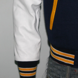 New Stylish College JacketOEM Baseball Sports Style <b>Suede</b> Leather <b>Men</b> <b>Jacket</b> - Product Image 2