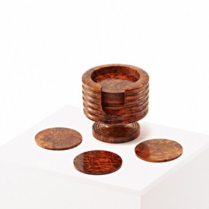 Artisanat en bois de thuya marocain de luxe, fait main, en racine de thuya naturelle, décoration traditionnelle marocaine pour la maison, cadeau - Product Image 6