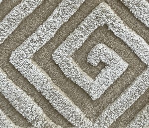 Modern Style Large Size Indian <b>Rug</b> <b>Hand</b> <b>Tufted</b> Cut Pile Viscose Wool Anti-slip Puzzle Pattern Commercial Use Prayer Cotton <b>Rug</b> - Product Image 4