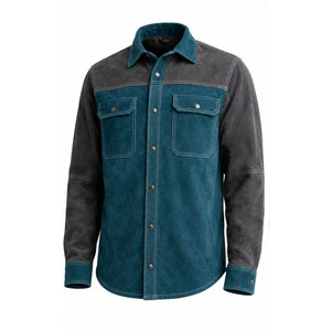 Camisa de Trabajo Ligera de Algodón Ignífuga, Corte Holgado, Resistente a las Llamas, para Trabajadores del Oeste, Cómoda - Product Image 2