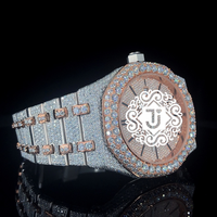Montre à quartz analogique de haute qualité avec diamants moissanite taille baguette, de forme carrée, élégante, pour collectionneurs, à bon prix