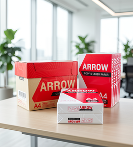 Arrow High Quality Arrow Office Copy Papers <b>A4</b> 80g/70G <b>White</b> Made in Thailand for Copying - Product Image 2