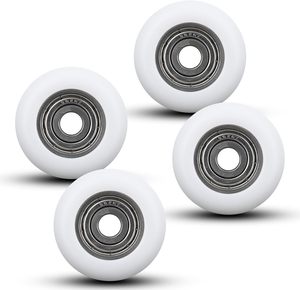 Roulements en acier inoxydable 626ZZ avec rouleaux en nylon pour remplacer les roues/rouleaux Total Gym 2000, 3000, 3000XL et certains modèles XL très anciens - Product Image 1