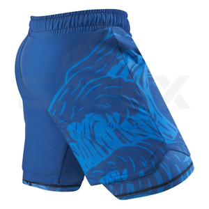 Pantalones Cortos de Artes Marciales Mixtas (MMA), Boxeo y Muay Thai de Alta Calidad, Hechos a Medida, con Transferencia Térmica, Elásticos, Duraderos, Ligeros y de Secado Rápido - Product Image 3