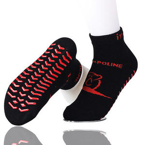 X-ZONE Ankle Running <b>Socks</b> Black Anti-Slip Jacquard Design Save Our Sons Print for Men Youth Summer Sporty Yoga Wear - Product Image 2