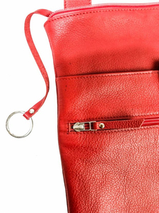 Superior Quality Genuine Leather Women Handbag with Single Handle and Zipper Closure Lightweight & Waterproof for Work <b>Travel</b> - Product Image 6
