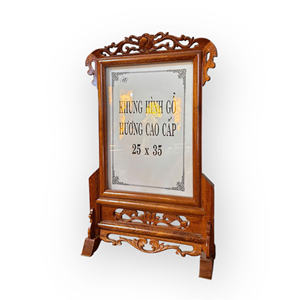 The picture <b>frame</b> is made of fragrant wood, with a simple design and dimensions of 25x35 cm. - Product Image 6