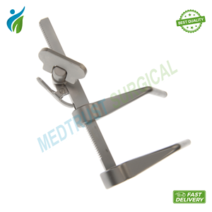 Distractor Vertebral Caspar con Brazos Angulados de Acero Inoxidable, Herramienta de Cirugía Espinal, Instrumento de Distacción Ósea para Vértebras Izquierda y Derecha - Product Image 4