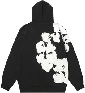 Gothic foam printed loose hoodie Y2K jogging pants hip-hop <b>set</b> street retro sweatshirt sweatpants two-piece <b>set</b> - Product Image 2