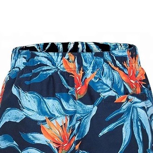<b>Men's</b> 100% Cotton Vintage Board Shorts Quick Dry Drawstring Casual Swim <b>Trunks</b> Mid Waist Short Length - Product Image 2